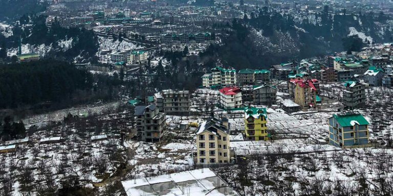 A beautiful view of Manali