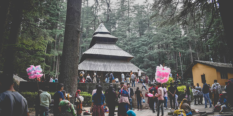 A view of Hadimba Temple